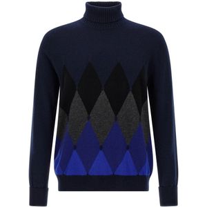 Ballantyne, Heren, Truien, Veelkleurig, Maat: 3XL Kasjmier,