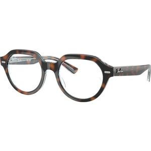 Ray-Ban, unisex, Accessoires, Bruin, Maat: 49 MM Nylon,