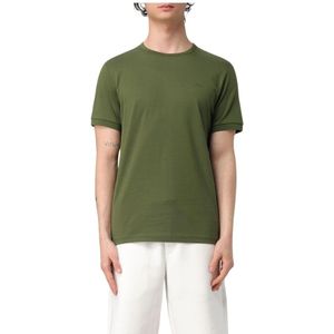 Sun68, Heren, Tops, Groen, Maat: M Katoen,