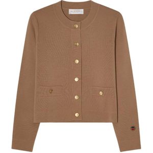 Busnel, Dames, Truien, Bruin, Maat: XS Wol,