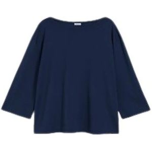 Aspesi, Dames, Tops, Blauw, Maat: XS Katoen,