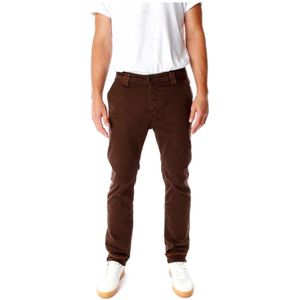 Blue de Gênes, Heren, Broeken, Bruin, Maat: W29 L32