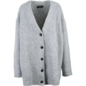 Fabiana Filippi, Dames, Truien, Grijs, Maat: S Polyamide,