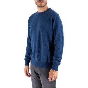 MC2 Saint Barth, Heren, Truien, Blauw, Maat: L Wol,