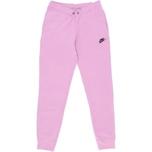 Nike, Dames, Broeken, Paars, Maat: L Fleece,