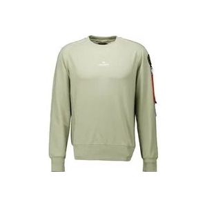 Parajumpers Sweater Sabre Groen - M - Heren , Green , Heren , Maat: 2XL