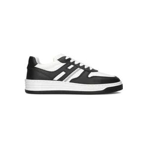 Hogan Lage Sneakers van Leer , Black , Dames , Maat: 40 1/2 EU