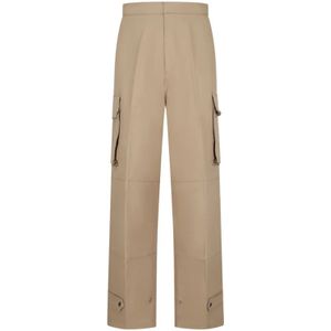Ami Paris - Cargo Broek - Beige - Heren - Katoen
