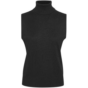 Saint Tropez, Dames, Truien, Zwart, Maat: L Viscose,