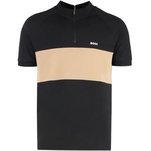 Hugo, Heren, Tops, Zwart, Maat: M Katoen,