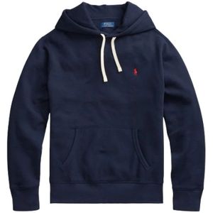 Polo Ralph Lauren, Heren, Sweatshirts & Hoodies, Blauw, Maat: XL Katoen,