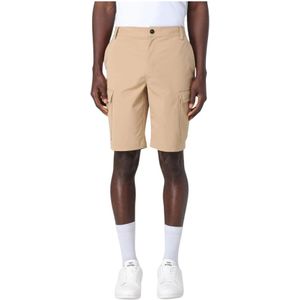 Save The Duck, Heren, Korte broeken, Beige, Maat: 3XL Polyamide,