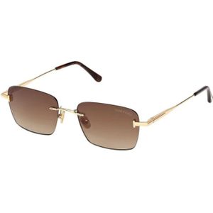 Tom Ford, unisex, Accessoires, Geel, Maat: 54 MM