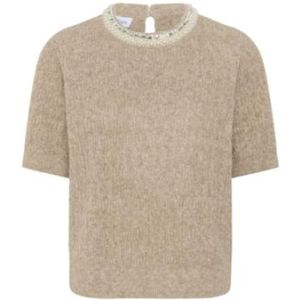 Saint Tropez, Dames, Truien, Beige, Maat: L