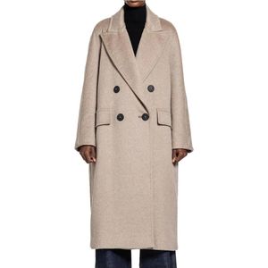 Max Mara, Dames, Mantels, Beige, Maat: XS Zijde,