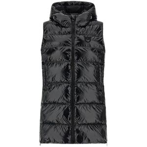 Pinko, Dames, Jassen, Zwart, Maat: M Polyamide,