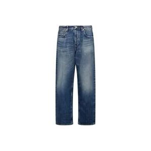 Burberry Blauwe Distressed Loose Fit Jeans , Blue , Heren , Maat: W30