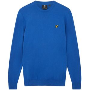 Lyle & Scott, Heren, Truien, Blauw, Maat: S Katoen,