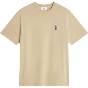 Maison Kitsuné, Heren, Tops, Beige, Maat: L