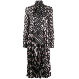 Valentino, Dames, Jurken, Zwart, Maat: XS Zijde,