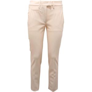 Dondup, Dames, Broeken, Wit, Maat: W33 Wol,