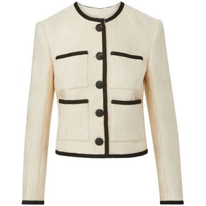 Veronica Beard, Dames, Jassen, Wit, Maat: XL