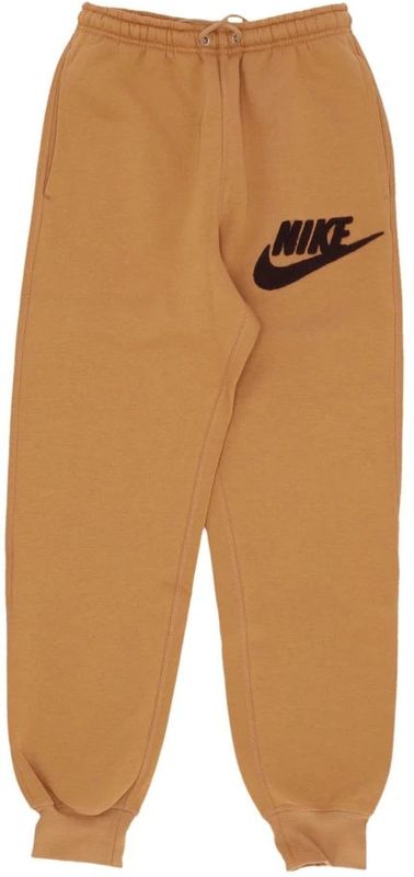 Nike, Heren, Broeken, Bruin, Maat: S Katoen,