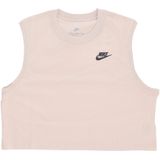 Nike, Dames, Tops, Roze, Maat: M Katoen,