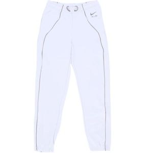 Nike - Fleece Trainingsbroek - Wit - Dames - Katoen