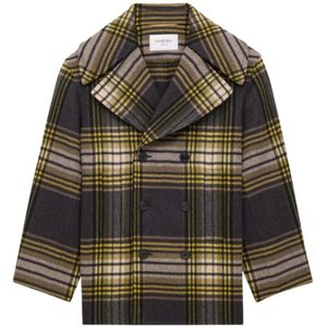 Saint Laurent, Dames, Mantels, Veelkleurig, Maat: M