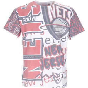 Mitchell & Ness, Heren, Tops, Veelkleurig, Maat: XL Katoen,