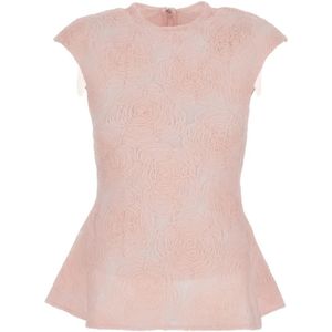 Rotate Birger Christensen, Dames, Blouses & Shirts, Roze, Maat: XS