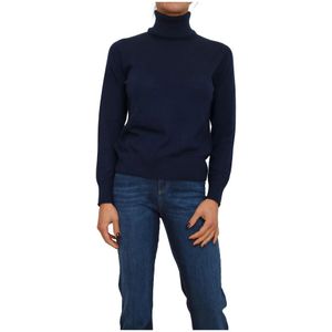 Nenette, Dames, Truien, Blauw, Maat: XS Wol,