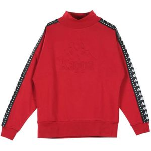 Kappa, Heren, Sweatshirts & Hoodies, Rood, Maat: L