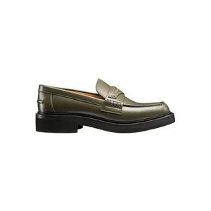 Dior Groene Loafer Schoenen Ss22 , Green , Dames , Maat: 34 1/2 EU