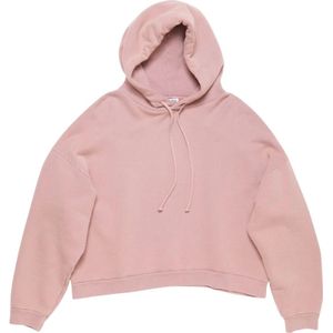 Acne Studios, Dames, Sweatshirts & Hoodies, Roze, Maat: S Katoen,