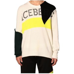 Iceberg, Heren, Truien, Veelkleurig, Maat: XL Wol,