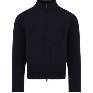 Filippo De Laurentiis, Heren, Sweatshirts & Hoodies, Blauw, Maat: M