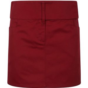 Courrèges, Dames, Rokken, Rood, Maat: XS Katoen,