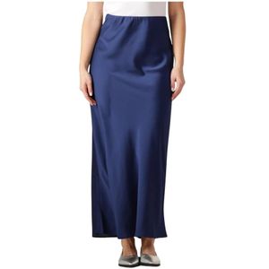 Bruuns Bazaar, Dames, Rokken, Blauw, Maat: S Poliester,