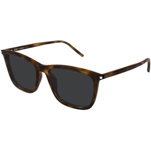 Saint Laurent, unisex, Accessoires, Bruin, Maat: 56 MM Nylon,