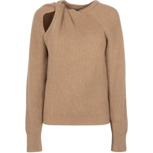 Stella McCartney, Dames, Truien, Beige, Maat: XS Kasjmier,