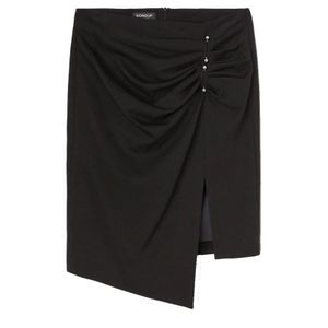 Dondup, Dames, Rokken, Zwart, Maat: S Viscose,
