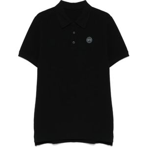 Canada Goose, Heren, Tops, Zwart, Maat: S Katoen,