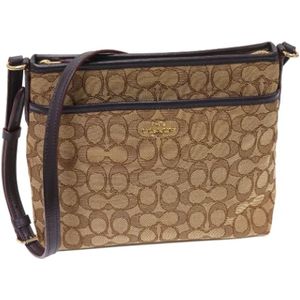 Coach Pre-owned, Dames, Pre-owned, Bruin, Maat: ONE Size