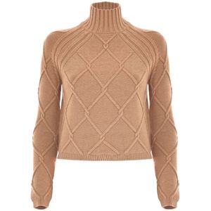 Kocca, Dames, Truien, Bruin, Maat: L Viscose,