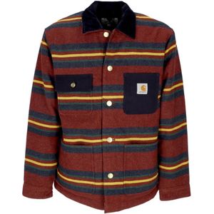 Carhartt Wip, Heren, Jassen, Veelkleurig, Maat: M Wol,