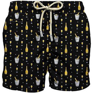 MC2 Saint Barth, Heren, Badkleding, Zwart, Maat: XL