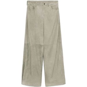 Salvatore Santoro, Dames, Broeken, Groen, Maat: 2XS