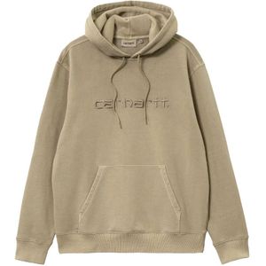 Carhartt Wip, Heren, Sweatshirts & Hoodies, Beige, Maat: XS Katoen,